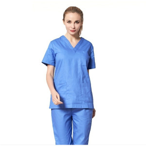 Spa And Beauty Uniforms For Women | V-neck Elegant Spa Uniforms Cotton | Beauty Salon Uniforms Affordable