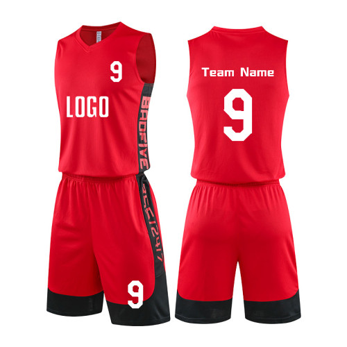 Men's Basketball Uniforms Sets | Loose Basketball Uniforms | Quick Dry Basketball Uniforms Custom
