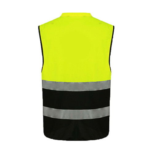 带口袋的质量安全背心 |反光安全背心高品质|带标志的定制安全背心