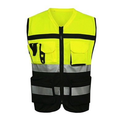 Quality Safety Vests With Pockets | Reflective Safety Vests High Quality | Custom Safety Vests With Logo