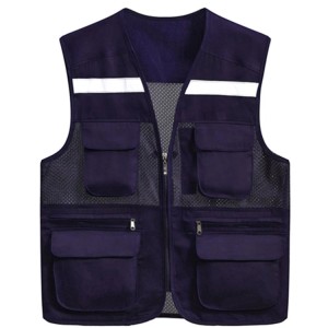带口袋的反光安全背心|防水安全背心高品质|带有标志的定制安全背心价格实惠