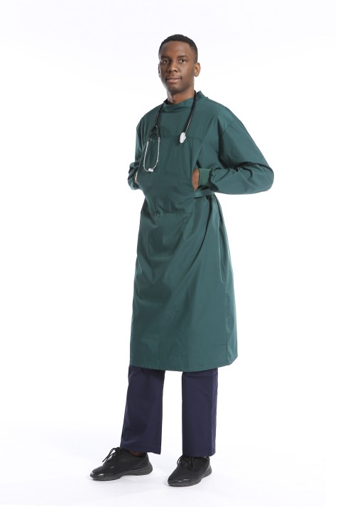医生的手术衣|防流体防水手术衣长弹力袖|中性手术衣定制