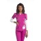 Women's Scrub Uniforms Sets | Notched V-neck Scrub Tops & Slim Fit Pants | Wholesale Stylish Scrub Uniforms For Nurses
