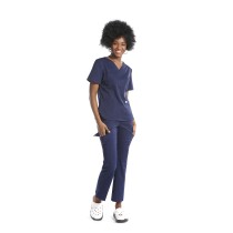 Stylish Women's Scrub Uniforms Discount | 10 Pockets Stretch Scrubs uniforms sets | Quality Scrub Uniforms Wholesale