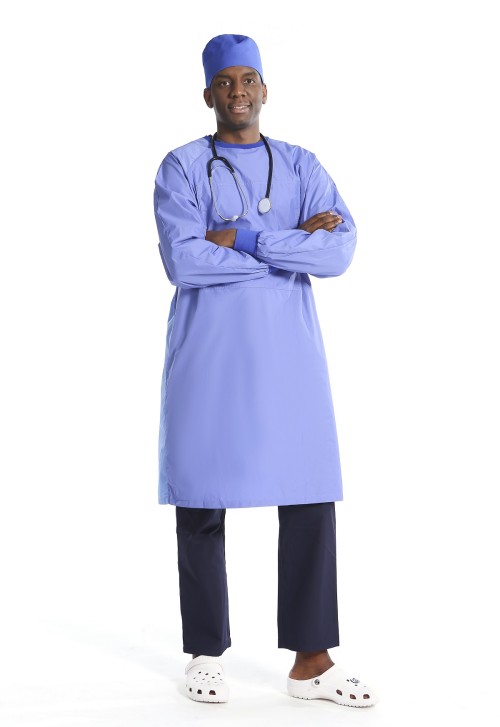 Surgical Gowns Washable | Reusable Elastic Neck&Cuff Surgical Gowns For Doctors | Surgical Gowns Wholesale