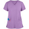 Scrub Tops For Women | 4 Pockets V-neck Scrub Tops Stretch Loose | Customizable Scrub Tops Quality Wholesale