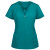 Scrub Tops For Women | Solid Stylish 4 Pockets Curved-neck Zipper Scrub Tops | Wholesale Medical Scrub Tops