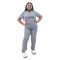 Women's Plus Size Scrub Sets | V-neck Short Sleeve Solid 4 Way Stretch Scrub Sets | Wholesale Scrubs Sets Vendor