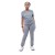 Uniformes médicos para enfermeras | Blusas médicas y pantalones joggers elásticos de manga corta con cuello en V | Uniformes de limpieza de calidad al por mayor