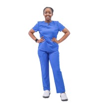 Women's Medical Uniforms Wholesale | Short Sleeve 4 Way Stretch Scrub Uniforms For Nurses | Custom Medical Scrubs