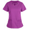 Scrub Tops For Women | Fashion 4-Pocket Large Grommet Scrub Tops Cotton | Scrub Sets Wholesale Affordable
