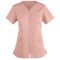 Quality Scrub Tops For Women | 4-Pocket Zipper Scrub Tops Cotton Elastic | Wholesale Scrub Top With Zipper Front