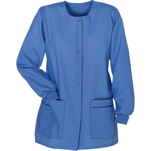 Women's Scrub Jackets On Sale | 4-Pocket Front Snap Closure Warm-Up Scrub Jackets | Bulk Scrub Warm Up Jackets Wholesale