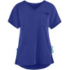 Quality Scrub Tops For Women | 3-Pocket V-Neck Scrub Tops Stretch Fashion | Wholesale Scrub Tops With Logo Affordable