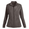 Scrub Jackets Hospital For Women | 2-Pocket Zip Front Fleece Warm Up Scrub Jackets | Scrub Jackets With Logo Quality