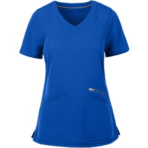 Stylish Scrub Tops For Women | 3-Pocket Raglan Sleeves V-Neck Scrub Tops Quality | Custom Scrub Sets Wholesale