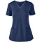 Quality Scrub Tops For Women | 3-Pocket V-Neck 4 way Stretch Scrub Tops Fashion | Wholesale Scrub Tops Discount