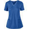 Quality Scrub Tops For Women | 3-Pocket V-Neck 4 way Stretch Scrub Tops Fashion | Wholesale Scrub Tops Discount