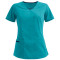 Stylish Scrub Tops For Women | 3-Pocket Crisscross Contrast Color V-Neck Scrub Tops | Wholesale Scrub Tops Manufacturer
