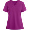Women's Scrub Tops | Solid Color 1-Pocket V-Neck Scrub Tops | Wholesale 4 Way Stretch Scrub Tops Supplier