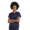Scrub Uniform Sets For Nurses | Zip Half Placket Short Sleeve Elastic Scrub Hospital Uniforms | Quality Scrub Uniforms Custom