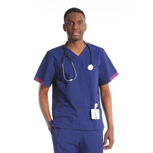 Men's Scrubs Uniforms Sets Quality | Short Sleeve V-neck Solid Scrub Uniforms | Wholesale Scrub uniforms Affordable