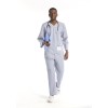 Gray Scrub Uniforms For Men | V-neck Long Sleeve Scrub Hospital Uniforms | High Quality Scrub Uniforms Wholesale
