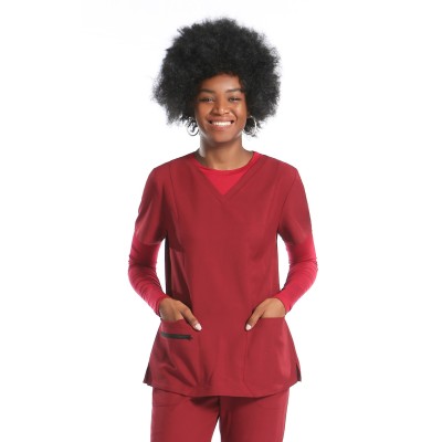 Women's Scrub Nurse Uniforms | Slim Fit Short Sleeve Scrub Tops&Jogger Pants Quality | Medical Scrub Uniforms Manufacturer