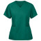 Women's Scrub Tops | 2-Pocket Solid Color Mock Wrap Scrub Tops Cotton | Wholesale Scrub Tops Stretch Affordable
