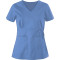 Ladies Stylish Scrub Tops | 2-Pocket Mock Wrap Scrub Tops Cotton | Nursing Uniforms Wholesale Scrubs Manufacturer