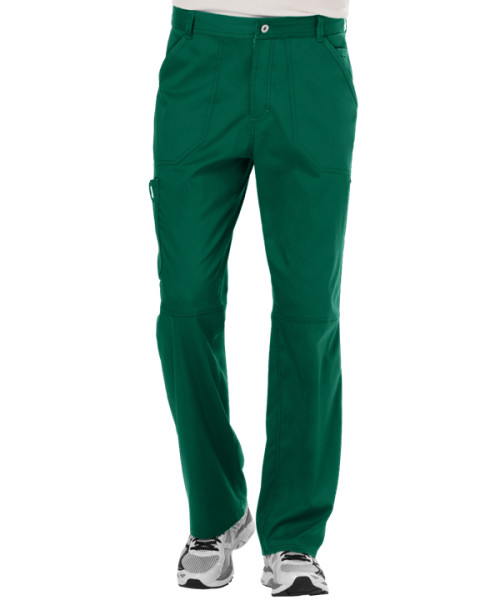 Men's Cargo Scrub Pants | 7-Pocket Cargo Scrub Pants With Button And Zipper | Wholesale Scrub Pants Manufacturer