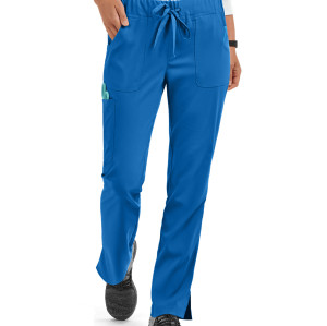 Scrub Pants For Women | 5-Pocket Tapered Leg Drawstring Scrub Pants Stretch | Wholesale Scrub Pants With Logo Custom Supplier