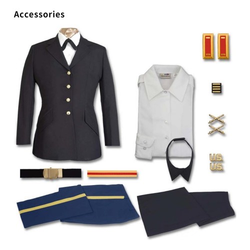 Female Officer Uniforms Army | Officer Coat With Shirt&Accessories | Wholesale Female Army Officer Uniforms Supplier