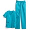 Classic Scrub Sets For Women | 6-pocket Scrub Sets V-neck Scrub Tops&Elastic Waist Pants | Wholesale Scrub Sets Manufacturer