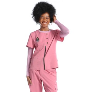 Scrub Uniforms With Embroidery For Women | Breathable Scrub Tops&Jogger Pants | Medical Scrub Uniform Manufacturer