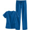 Women's Scrub Sets | 4-Pocket 4 Way Stretch Scrub Sets V-neck Tops&Drawstring Pants | Wholesale Scrub Sets Affordable Supplier