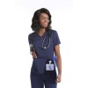 Unisex Scrub Uniforms | Royal Blue Scrub Uniforms Sets | V-neck Short Sleeve Scrub Uniforms Tops | Scrub Type Uniforms Wholesale