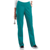 Women's Yoga Scrub Pants | 10-Pocket Straight Leg Yoga Scrub Pants | Wholesale Nursing Scrub Yoga Pants Manufacturer