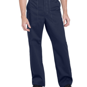 Scrub Pants For Men | 7-Pocket Straight Leg Scrub Pants With Belt Loops | Wholesale Medical Scrub Pants Supplier