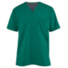 Scrub Tops For Men | 1-Pocket V-neck Short Sleeve Scrub Tops | Wholesale Scrub Tops With Logo Manufacturer
