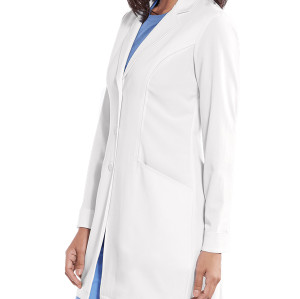 Lab Coats For Women | 2-Pocket Long Sleeve Princess Seam Scrub Lab Coats | Wholesale Lab Coats With Logo Manufacturer