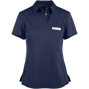 Women's Scrubs Polo | 1-Pocket Snap Front Scrub Polo Tops | Wholesale Medical Scrub Tops Affordable Manufacturer