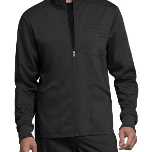 Men's Scrub Jackets For Doctors | 4-Pocket Zip Front Warm Up Scrub Jackets | Wholesale Scrub Jackets With Logo Manufacturer