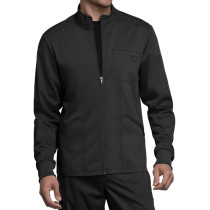 Men's Scrub Jackets For Doctors | 4-Pocket Zip Front Warm Up Scrub Jackets | Wholesale Scrub Jackets With Logo Manufacturer