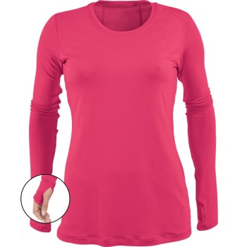 Women's Stylish Scrubs Inners | Long Sleeve Thumbholes Knit Undershirt For Scrubs | Wholesale Scrub Inners Manufacturer