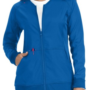 Scrub Jackets For Women Stylish | 2-Pocket Zip Up Long Sleeve Scrub Jackets | Wholesale Scrub Jackets In Bulk Manufacturer