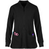 Women's Scrub Jackets Warm | 2-Pocket Knit Trim Zip Front Scrub Jackets | Custom Scrub Jackets With Logo Wholesale Supplier