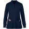 Women's Scrub Jackets Warm | 2-Pocket Knit Trim Zip Front Scrub Jackets | Custom Scrub Jackets With Logo Wholesale Supplier