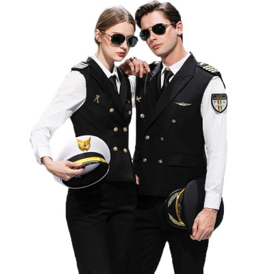 Airline Crew Uniforms | Flight Crew Uniforms Airline Sets&Accessories Custom | Custom Airline Uniforms Supplier Wholesale