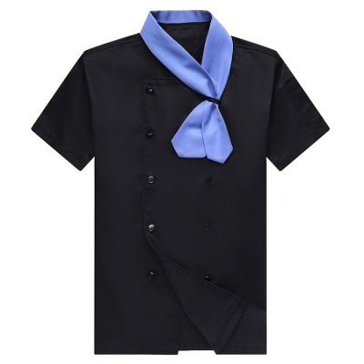 Chef Uniforms For Sale | Short Sleeve Chef Uniforms Restaurant Workwear | Custom Chef Jacket Embroidery Manufacturer